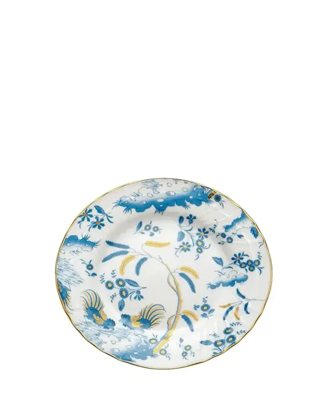 Oro Di Doccia Turchese Bread Plate