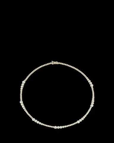 ONDYN Grand Rainsun Tennis Necklace, 16"L | Thumbnail 2