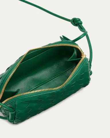 Bottega Veneta Zip Leather Pouch Shoulder Bag | Thumbnail 12 Bottega Veneta Zip Leather Pouch Shoulder Bag | Thumbnail 12