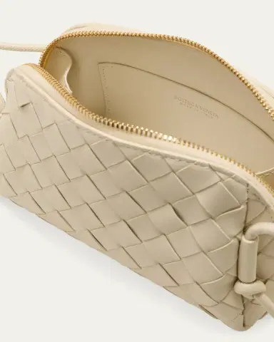 Bottega Veneta Zip Leather Pouch Shoulder Bag | Thumbnail 4 Bottega Veneta Zip Leather Pouch Shoulder Bag | Thumbnail 4