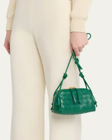Bottega Veneta Zip Leather Pouch Shoulder Bag | Thumbnail 10 Bottega Veneta Zip Leather Pouch Shoulder Bag | Thumbnail 10