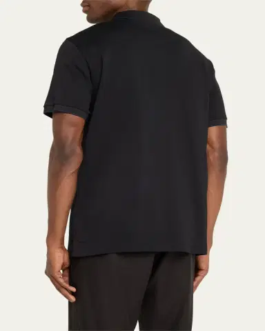 Giorgio Armani Men's Tipped Polo Shirt | Thumbnail 3