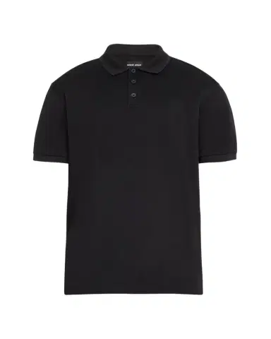 Giorgio Armani Men's Tipped Polo Shirt | Thumbnail 1