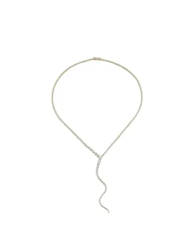 ONDYN Vega Y Drop Necklace with Diamonds | Thumbnail 1