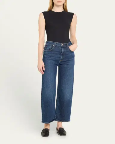 AGOLDE Ren Wide Cropped Jeans | Thumbnail 2