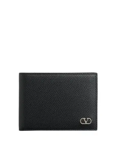 Valentino Garavani Men's Leather VLogo Bifold Wallet | Thumbnail 1 Valentino Garavani Men's Leather VLogo Bifold Wallet | Thumbnail 1