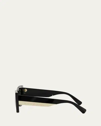 BVLGARI Roma Oversized Acetate & Nylon Butterfly Sunglasses | Thumbnail 3 BVLGARI Roma Oversized Acetate & Nylon Butterfly Sunglasses | Thumbnail 3
