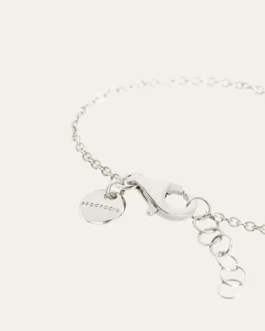 Procaccia Jewelry 18K Gold Hebrew HEI Initial Bracelet | Thumbnail 6