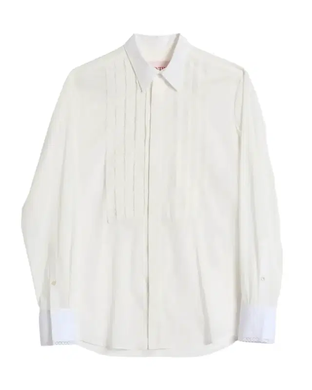 Men's Lace-Plastron Tuxedo Shirt