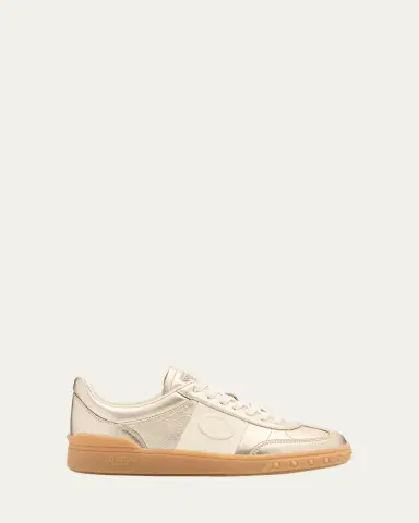 Valentino Garavani Upvillage Metallic Low-Top Sneakers | Thumbnail 6 Valentino Garavani Upvillage Metallic Low-Top Sneakers | Thumbnail 6