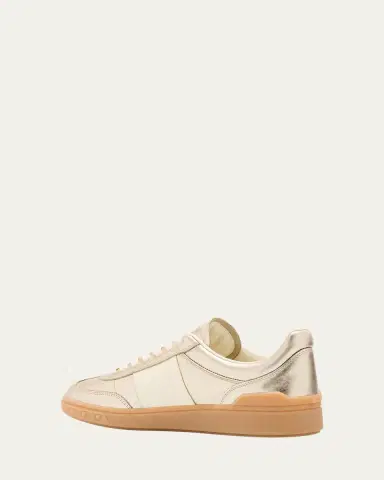 Valentino Garavani Upvillage Metallic Low-Top Sneakers | Thumbnail 9 Valentino Garavani Upvillage Metallic Low-Top Sneakers | Thumbnail 9
