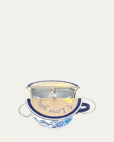 Judith Leiber Couture Teacup Tranquili-Tea Minaudiere | Thumbnail 2 Judith Leiber Couture Teacup Tranquili-Tea Minaudiere | Thumbnail 2