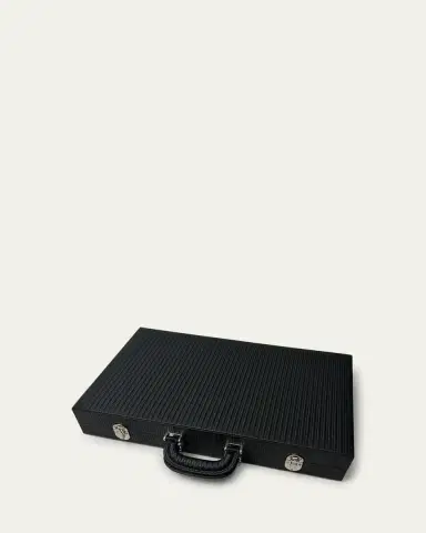 Renzo Romagnoli Carbon Fiber Large Backgammon Set | Thumbnail 2 Renzo Romagnoli Carbon Fiber Large Backgammon Set | Thumbnail 2
