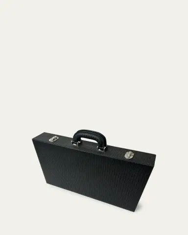 Renzo Romagnoli Carbon Fiber Large Backgammon Set | Thumbnail 3 Renzo Romagnoli Carbon Fiber Large Backgammon Set | Thumbnail 3