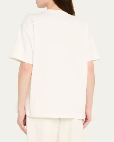 Bode Sportsman Crest Embroidered Patch Pocket Tee | Thumbnail 3