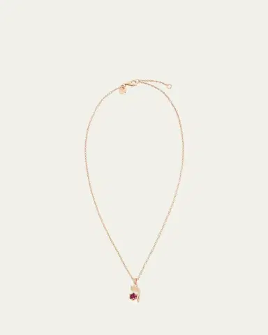 Procaccia Jewelry 18K Gold Hebrew VAV Initial Necklace | Thumbnail 6