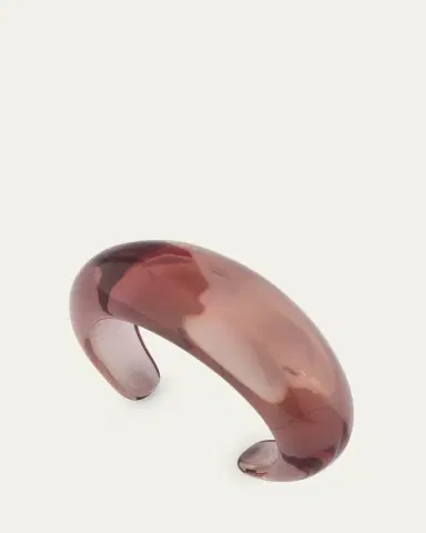 Saint Laurent Bumpy Moon Resin Bracelet | Thumbnail 2