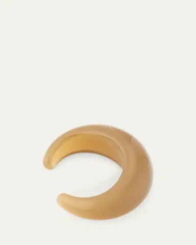 Saint Laurent Bumpy Moon Resin Bracelet | Thumbnail 6