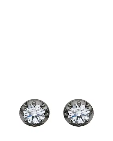 HauteCarat 18K Georgian Cut Lab Grown Diamond Stud Earrings, 2.0tcw | Thumbnail 1 HauteCarat 18K Georgian Cut Lab Grown Diamond Stud Earrings, 2.0tcw | Thumbnail 1