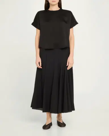 Simkhai Addy Short-Sleeve Knit T-Shirt | Thumbnail 2