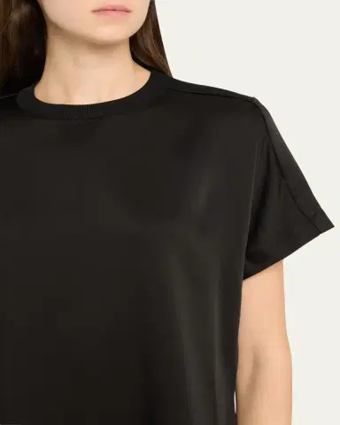 Simkhai Addy Short-Sleeve Knit T-Shirt | Thumbnail 5