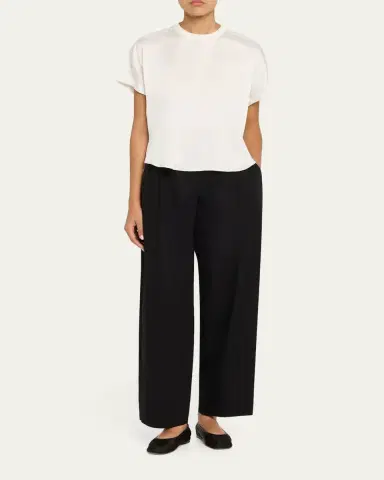 Simkhai Addy Short-Sleeve Knit T-Shirt | Thumbnail 6