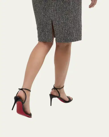 Christian Louboutin 85mm Loubigirl Ankle-Strap Sandals | Thumbnail 3