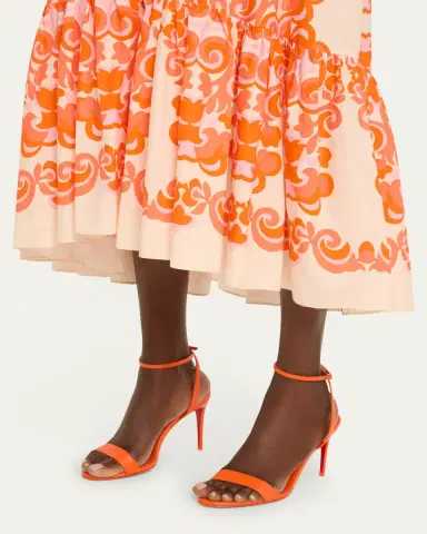 Christian Louboutin 85mm Loubigirl Ankle-Strap Sandals | Thumbnail 6