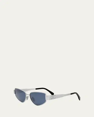 Celine Triomphe Metal Cat Eye Sunglasses | Thumbnail 2 Celine Triomphe Metal Cat Eye Sunglasses | Thumbnail 2