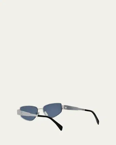 Celine Triomphe Metal Cat Eye Sunglasses | Thumbnail 4 Celine Triomphe Metal Cat Eye Sunglasses | Thumbnail 4