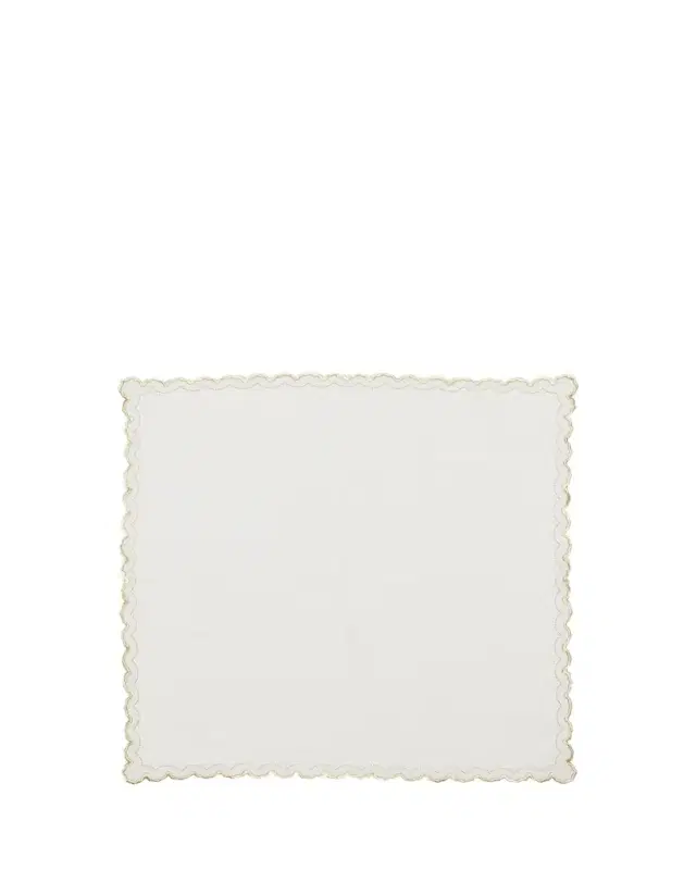 Kim Seybert Arches Golden Napkin