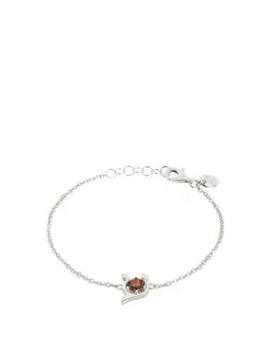 Procaccia Jewelry 18K Gold Hebrew AYN Initial Bracelet | Thumbnail 1