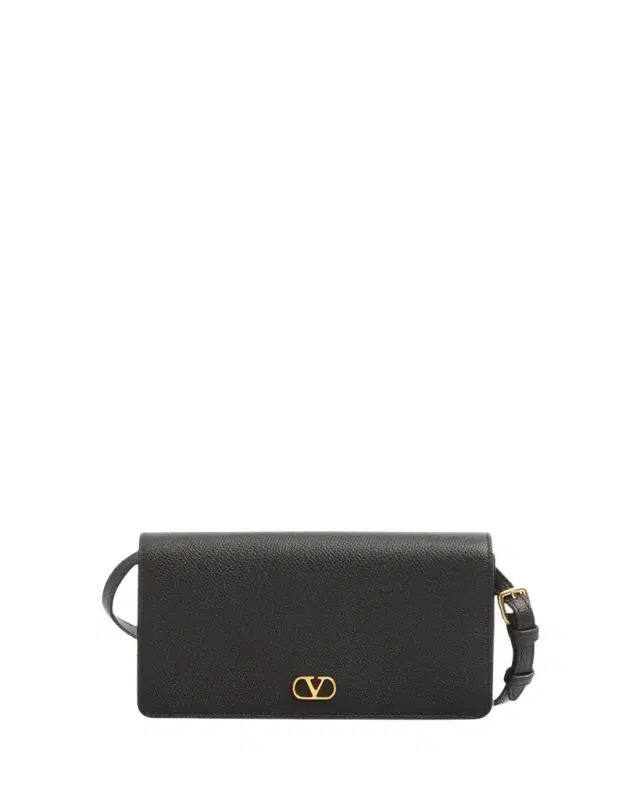 VLOGO Flap Leather Wallet