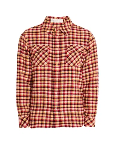 God's True Cashmere Men's Sunstone Tartan Sport Shirt | Thumbnail 1
