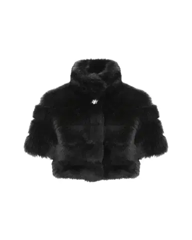 Gorski Reversible Merinillo Shearling Lamb Bolero | Thumbnail 1