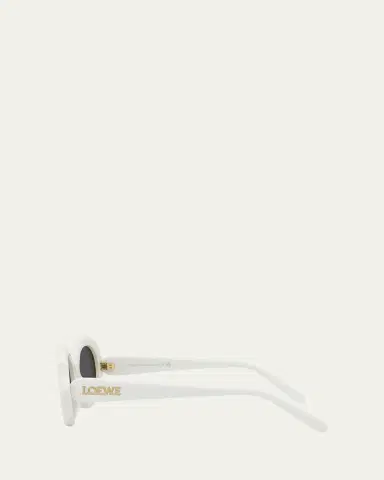 Loewe Round Slim Acetate Sunglasses | Thumbnail 5