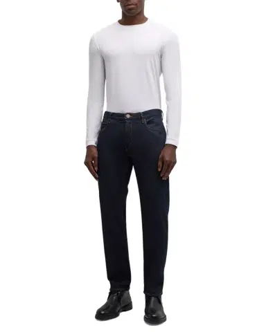 Giorgio Armani Men's Solid Cotton T-Shirt | Thumbnail 1
