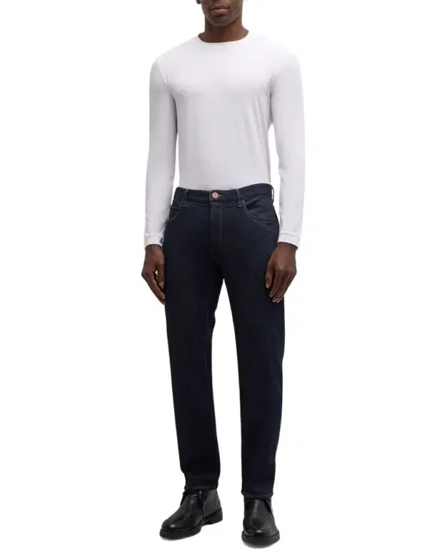 Giorgio Armani Men's Solid Cotton T-Shirt