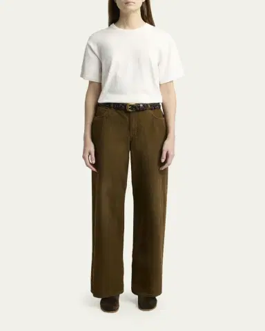 The Row Eglitta Corduroy Straight-Leg Pants | Thumbnail 2 The Row Eglitta Corduroy Straight-Leg Pants | Thumbnail 2