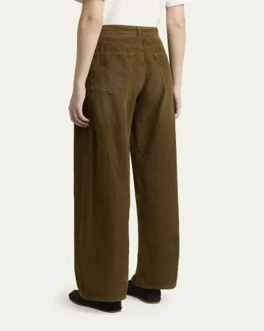 The Row Eglitta Corduroy Straight-Leg Pants | Thumbnail 3 The Row Eglitta Corduroy Straight-Leg Pants | Thumbnail 3