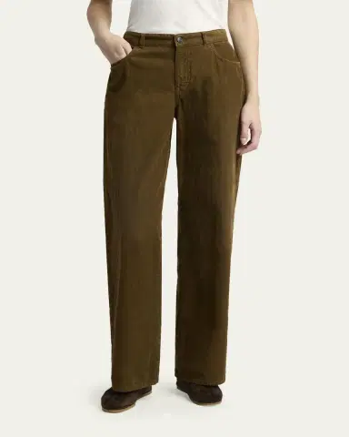 The Row Eglitta Corduroy Straight-Leg Pants | Thumbnail 4 The Row Eglitta Corduroy Straight-Leg Pants | Thumbnail 4