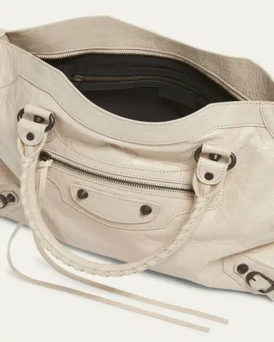 Balenciaga Le City Medium Leather Top-Handle Bag | Thumbnail 8