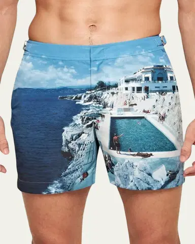 Orlebar Brown Men's Bulldog Hulton Getty Swim Shorts | Thumbnail 2