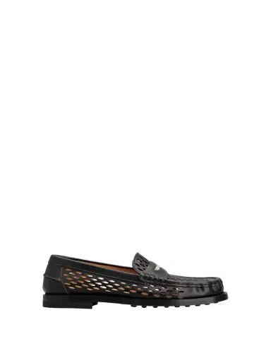 Tod's Perforated Leather Driver Penny Loafers | Thumbnail 1 Tod's Perforated Leather Driver Penny Loafers | Thumbnail 1