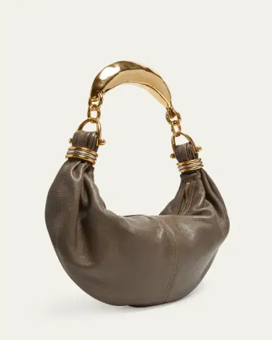 Chloé Bracelet Banana Shoulder Bag in Buffalo Leather | Thumbnail 2 Chloé Bracelet Banana Shoulder Bag in Buffalo Leather | Thumbnail 2