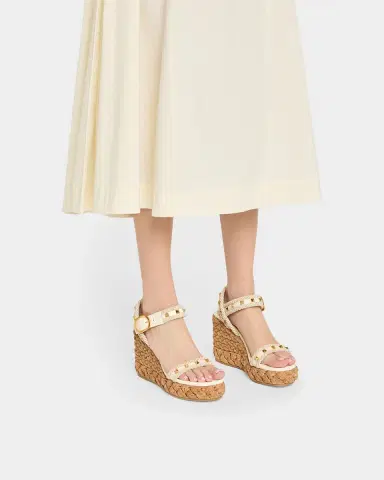 Valentino Garavani Rockstud Leather Wedge Espadrille Sandals | Thumbnail 6 Valentino Garavani Rockstud Leather Wedge Espadrille Sandals | Thumbnail 6