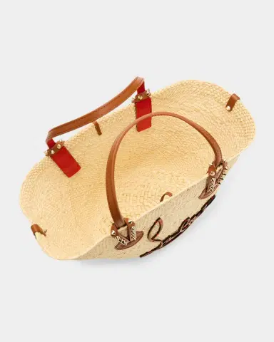 Christian Louboutin Cabata Mini Basket Tote Bag in Raffia | Thumbnail 13 Christian Louboutin Cabata Mini Basket Tote Bag in Raffia | Thumbnail 13