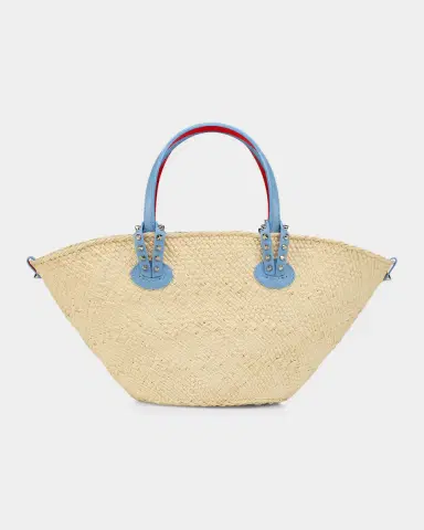 Christian Louboutin Cabata Mini Basket Tote Bag in Raffia | Thumbnail 21 Christian Louboutin Cabata Mini Basket Tote Bag in Raffia | Thumbnail 21