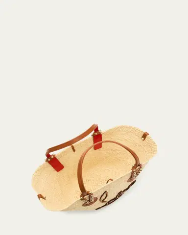 Christian Louboutin Cabata Mini Basket Tote Bag in Raffia | Thumbnail 9 Christian Louboutin Cabata Mini Basket Tote Bag in Raffia | Thumbnail 9