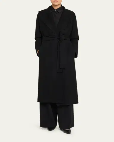 The Row Malika Belted Long Wrap Coat | Thumbnail 2